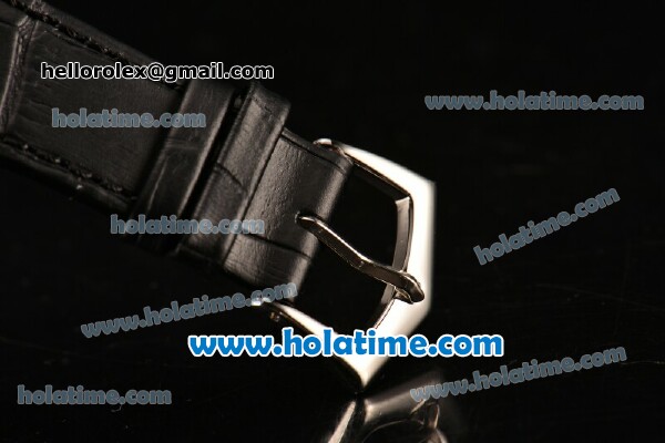 Patek Philippe Calatrava Miyota OS2035 Quartz Steel Case with Grey Dial and Stick Markers - Click Image to Close